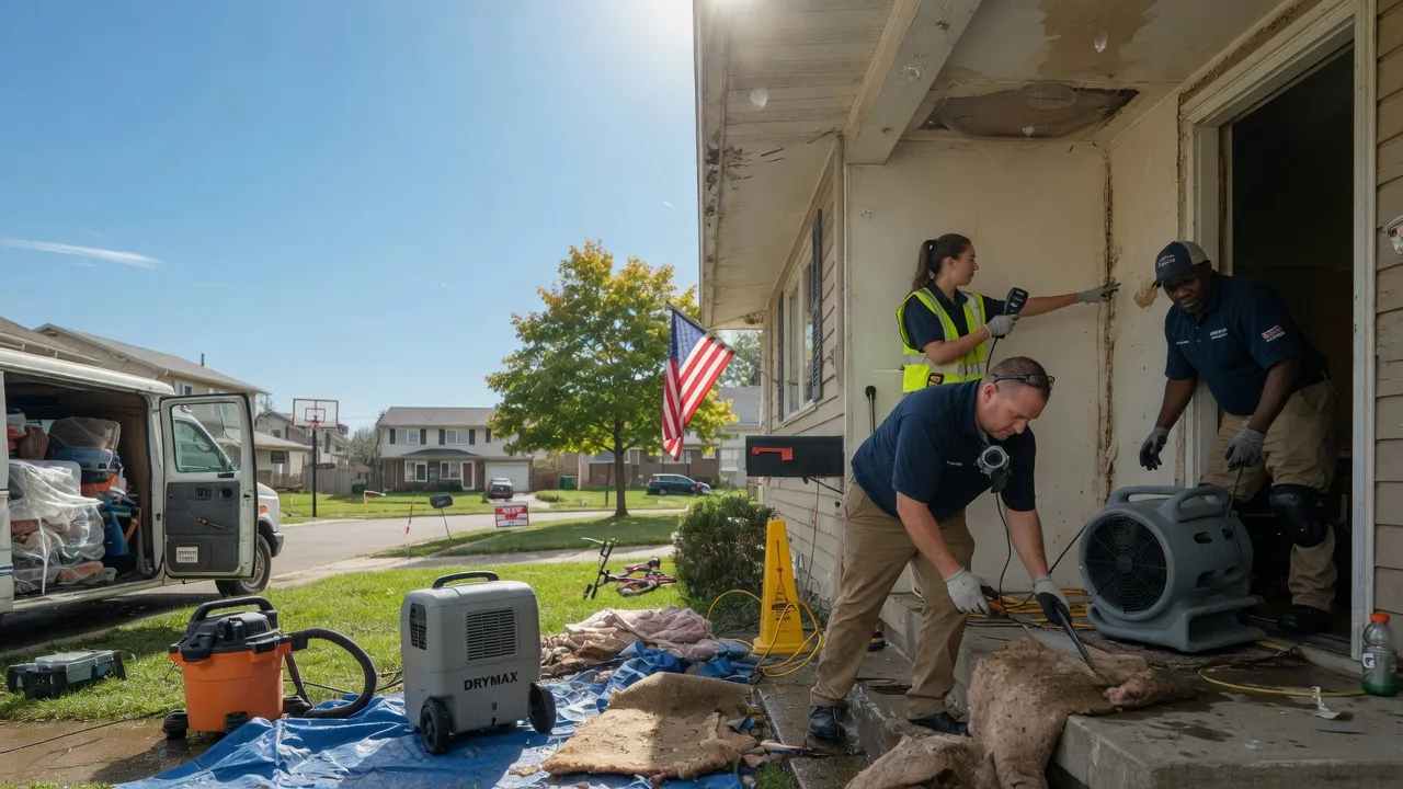 Water Damage Restoration in Markleton, PA near me